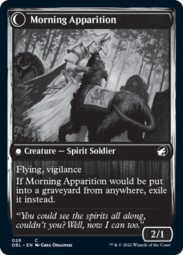 Mourning Patrol // Morning Apparition [Innistrad: Double Feature] | Total Play