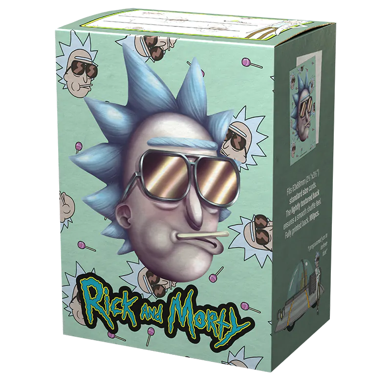Dragon Shield: Standard 100ct Art Sleeves - Cool Rick | Total Play
