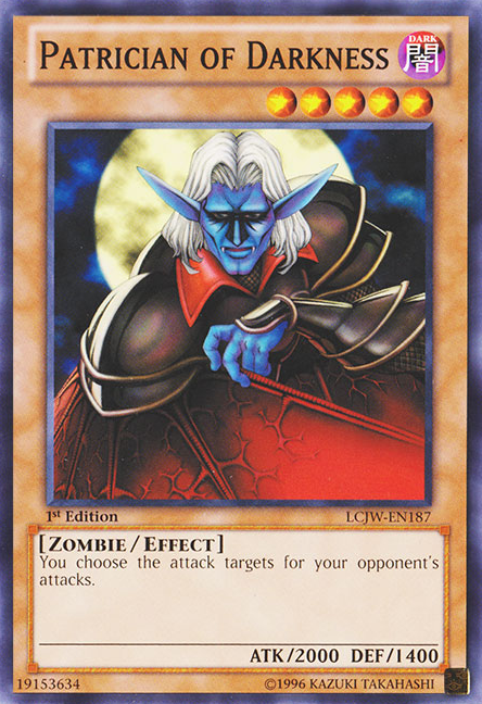 Patrician of Darkness [LCJW-EN187] Common | Total Play