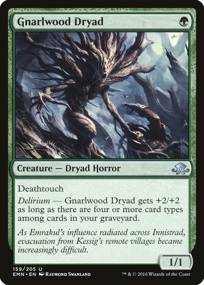 Gnarlwood Dryad [Eldritch Moon] | Total Play