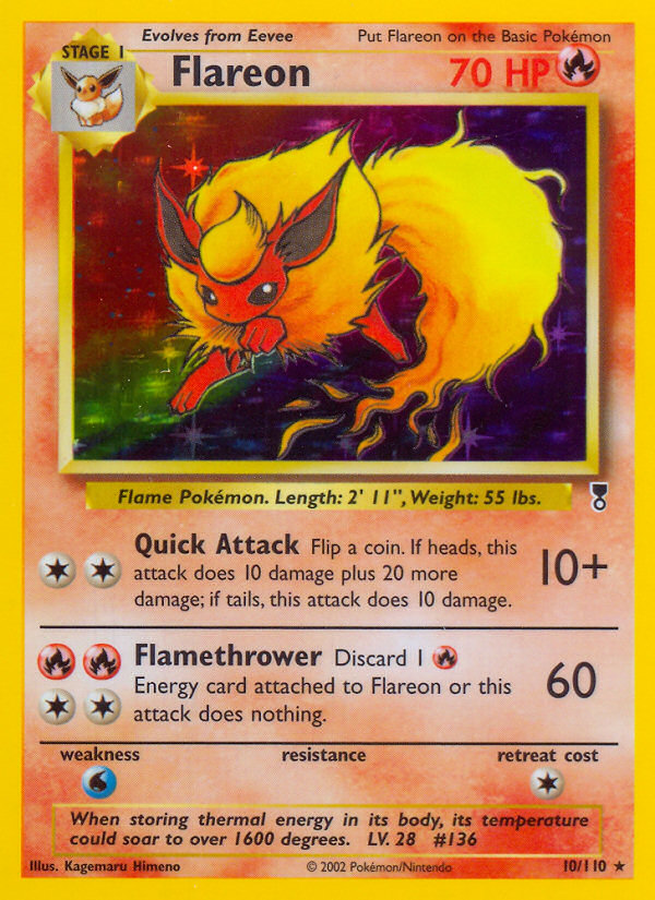 Flareon (10/110) [Legendary Collection] | Total Play