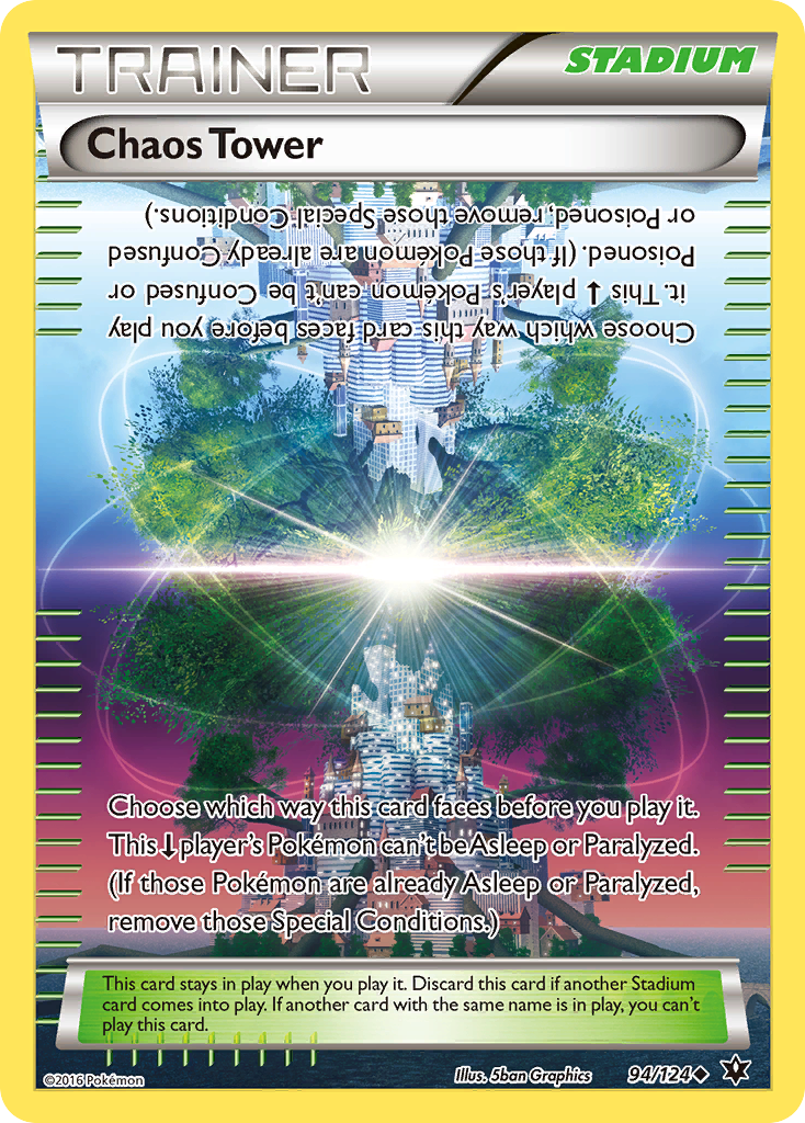 Chaos Tower (94/124) [XY: Fates Collide] | Total Play