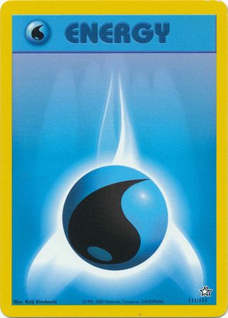 Water Energy (111/111) [Neo Genesis Unlimited] | Total Play