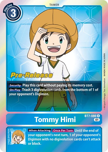 Tommy Himi [BT7-086] [Next Adventure Pre-Release Cards] | Total Play