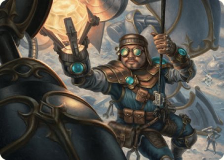 Powerstone Engineer Art Card [The Brothers' War Art Series] | Total Play
