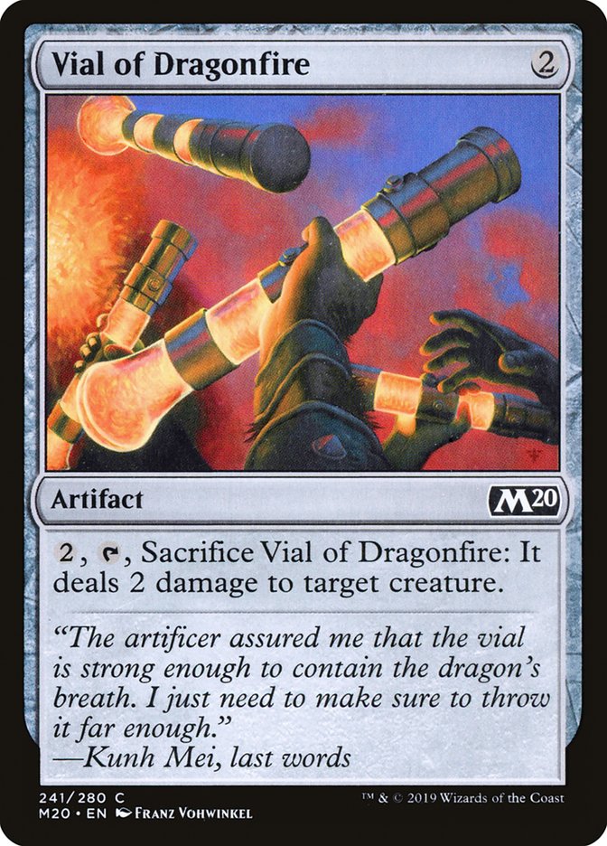 Vial of Dragonfire [Core Set 2020] | Total Play