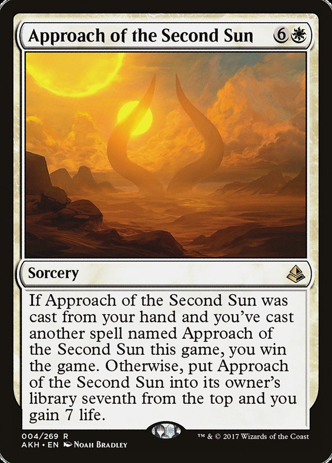 Approach of the Second Sun [Amonkhet] | Total Play