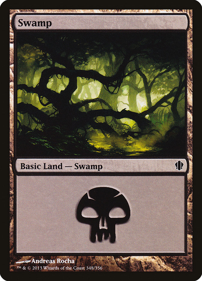 Swamp (348) [Commander 2013] | Total Play