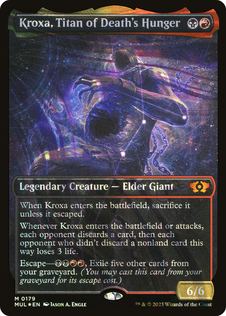 Kroxa, Titan of Death's Hunger (Halo Foil) [Multiverse Legends] | Total Play