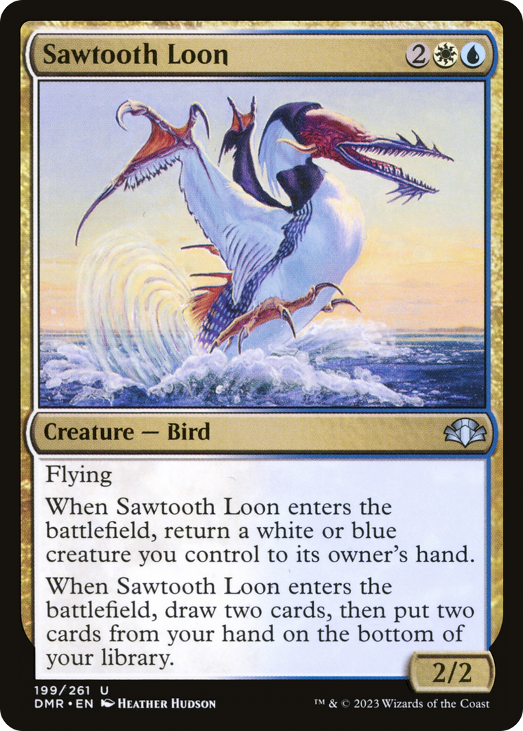 Sawtooth Loon [Dominaria Remastered] | Total Play