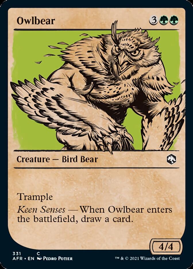 Owlbear (Showcase) [Dungeons & Dragons: Adventures in the Forgotten Realms] | Total Play