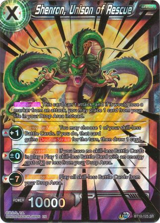 Shenron, Unison of Rescue (BT10-125) [Rise of the Unison Warrior] | Total Play