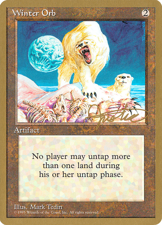 Winter Orb (Mark Justice) [Pro Tour Collector Set] | Total Play