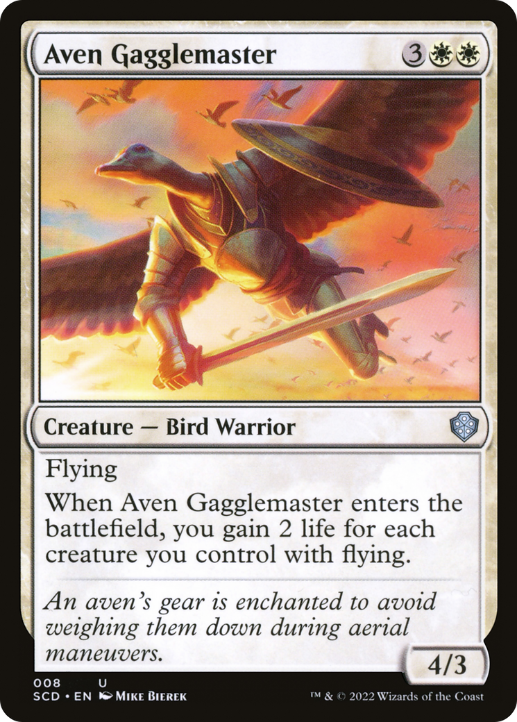 Aven Gagglemaster [Starter Commander Decks] | Total Play