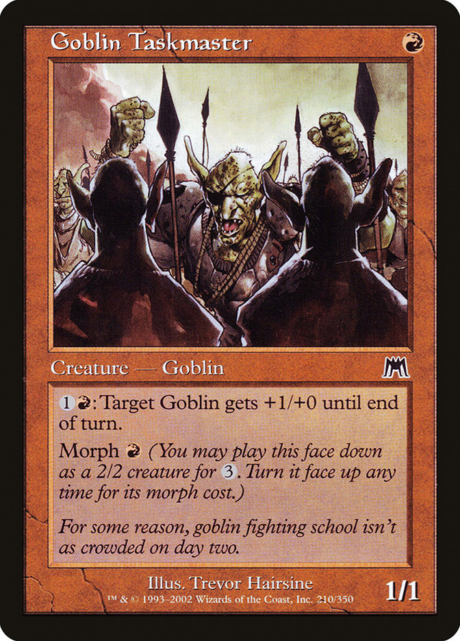 Goblin Taskmaster [Onslaught] | Total Play