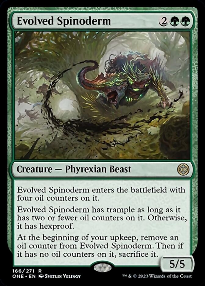 Evolved Spinoderm [Phyrexia: All Will Be One] | Total Play