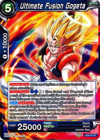 Ultimate Fusion Gogeta (Starter Deck - Resurrected Fusion) (SD6-04) [Miraculous Revival] | Total Play