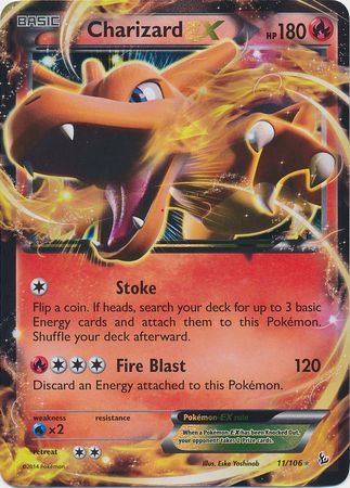 Charizard EX (11/106) (Jumbo Card) [XY: Flashfire] | Total Play