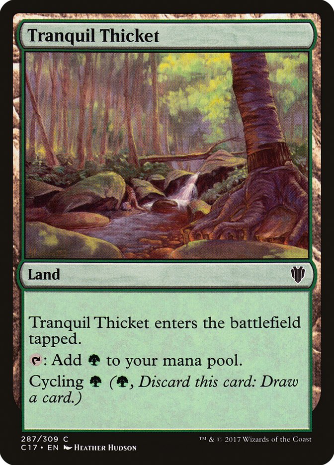 Tranquil Thicket [Commander 2017] | Total Play