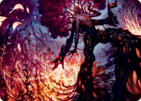 Splendid Reclamation Art Card [Innistrad: Crimson Vow Art Series] | Total Play