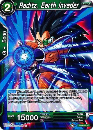 Raditz, Earth Invader (SD9-02) [Assault of the Saiyans] | Total Play