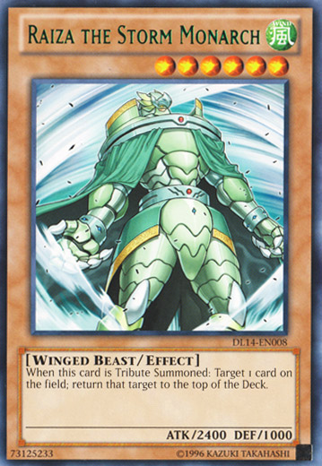 Raiza the Storm Monarch (Green) [DL14-EN008] Rare | Total Play