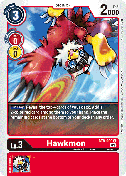 Hawkmon [BT8-009] [New Awakening] | Total Play