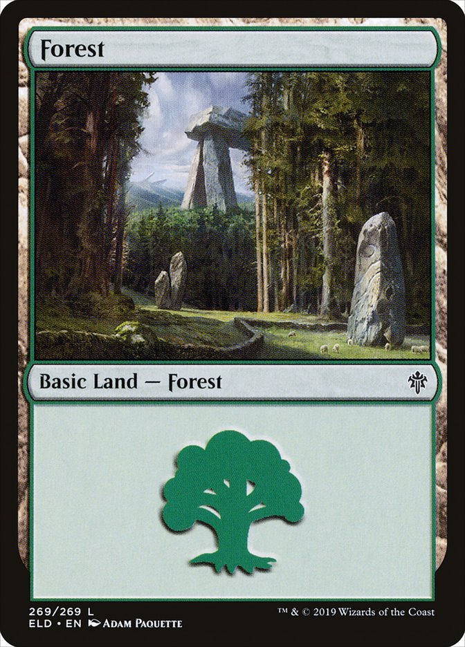 Forest (269) [Throne of Eldraine] | Total Play