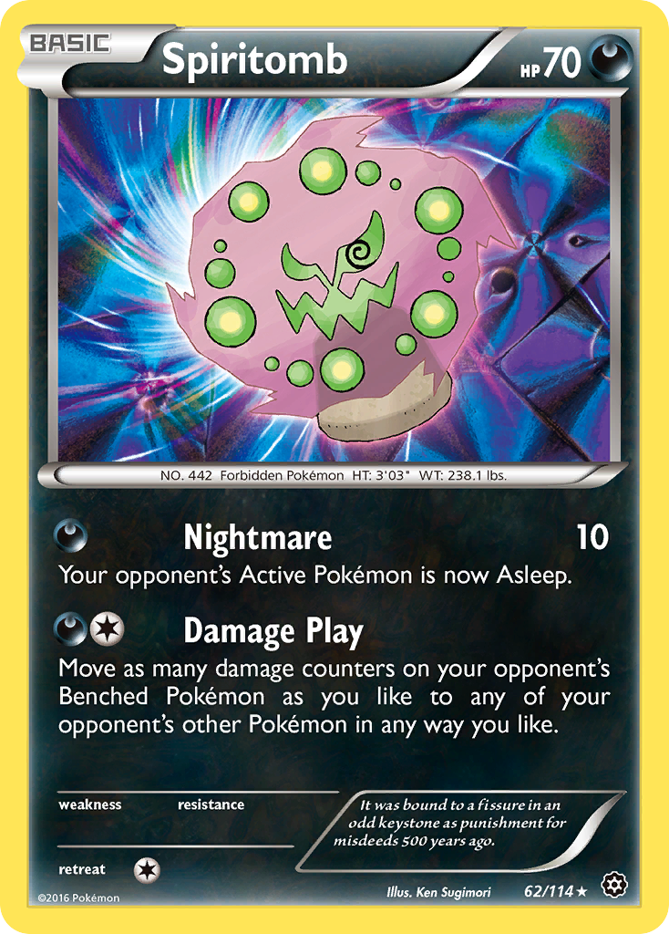 Spiritomb (62/114) [XY: Steam Siege] | Total Play