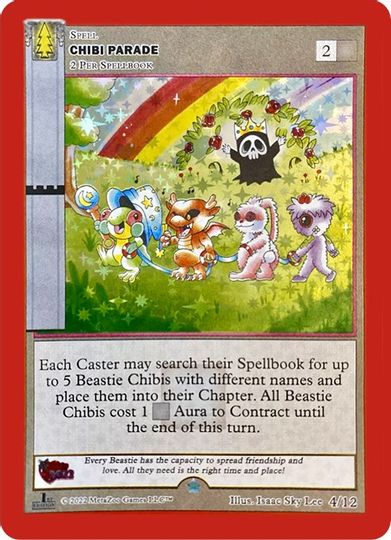 Chibi Parade [Cryptid Nation: Wilderness Chibi Valentine's Day Mini Set] | Total Play