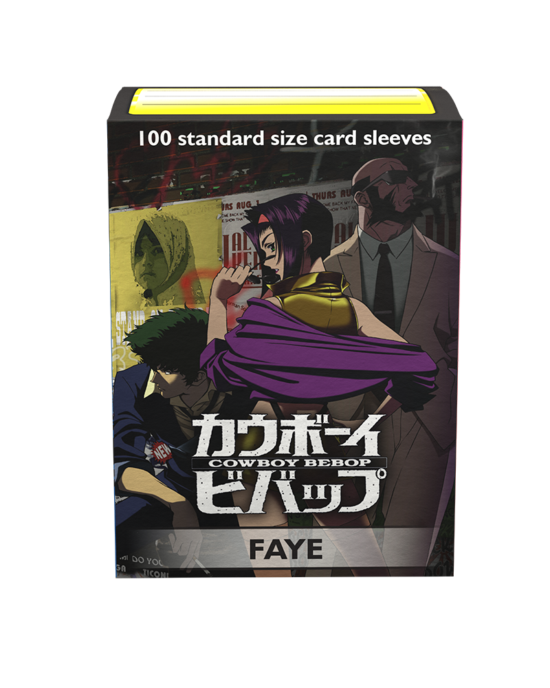 Dragon Shield: Standard 100ct Art Sleeves - Cowboy Bebop Faye (Classic) | Total Play