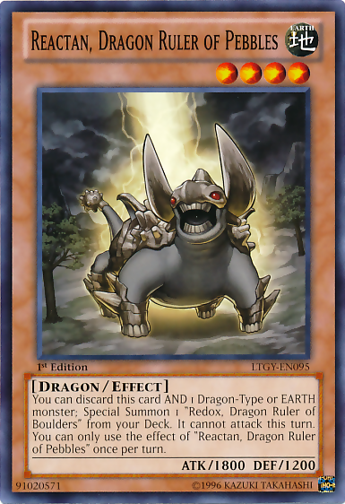 Reactan, Dragon Ruler of Pebbles [LTGY-EN095] Common | Total Play
