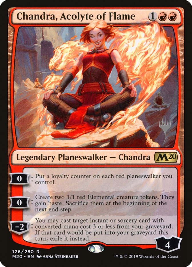 Chandra, Acolyte of Flame (Promo Pack) [Core Set 2020 Promos] | Total Play