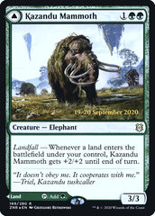 Kazandu Mammoth // Kazandu Valley [Zendikar Rising Prerelease Promos] | Total Play