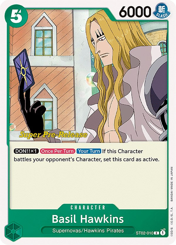 Basil Hawkins [Super Pre-Release Starter Deck: Worst Generation] | Total Play
