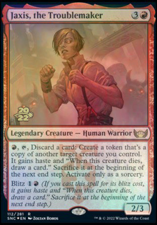 Jaxis, the Troublemaker [Streets of New Capenna Prerelease Promos] | Total Play