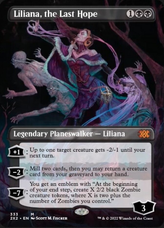 Liliana, the Last Hope (Borderless) [Double Masters 2022] | Total Play