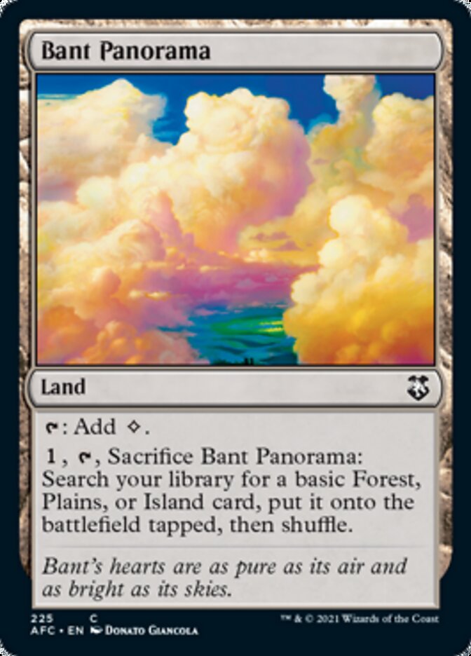 Bant Panorama [Dungeons & Dragons: Adventures in the Forgotten Realms Commander] | Total Play