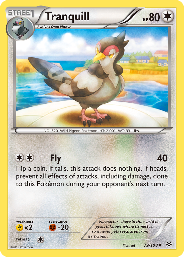 Tranquill (79/108) [XY: Roaring Skies] | Total Play