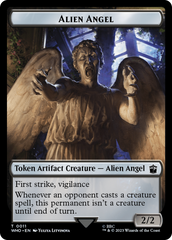 Alien Angel // Food (0026) Double-Sided Token [Doctor Who Tokens] | Total Play