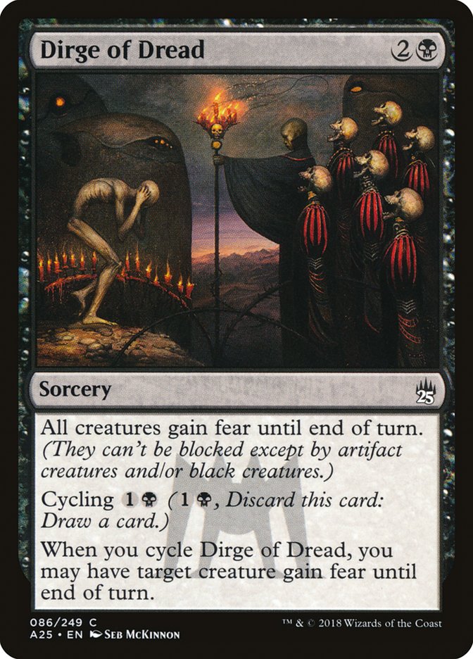 Dirge of Dread [Masters 25] | Total Play