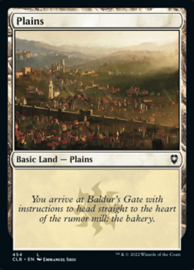 Plains (454) [Commander Legends: Battle for Baldur's Gate] | Total Play