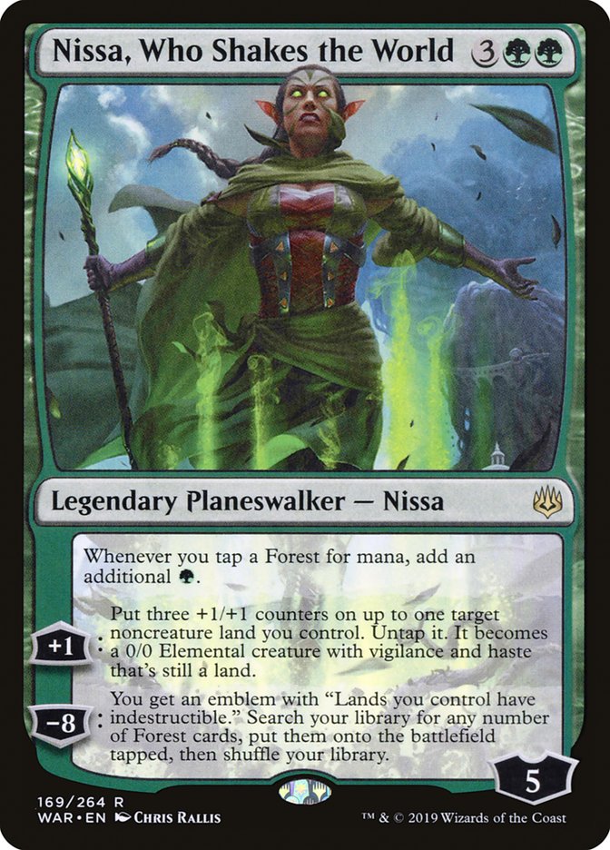 Nissa, Who Shakes the World [War of the Spark] | Total Play