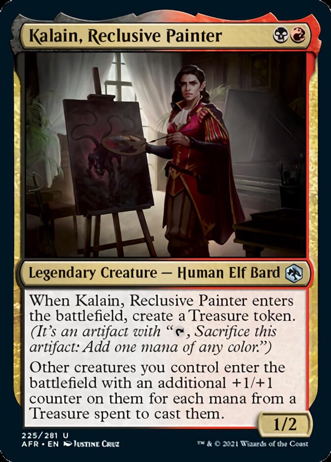 Kalain, Reclusive Painter [Dungeons & Dragons: Adventures in the Forgotten Realms] | Total Play