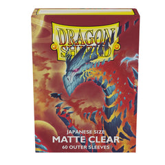 Dragon Shield: Japanese Size 60ct Outer Sleeves - Clear 'Cosmere' | Total Play