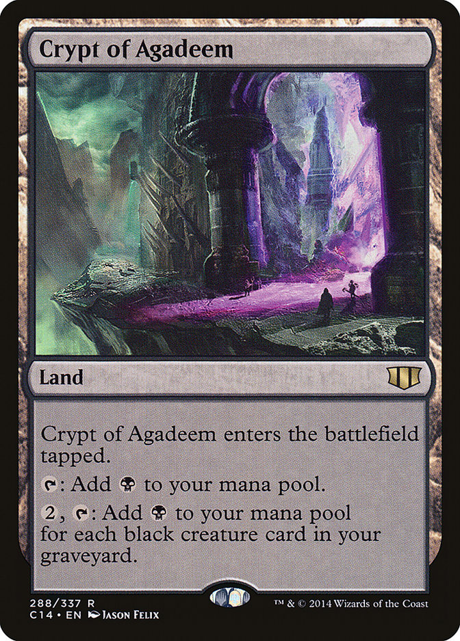 Crypt of Agadeem [Commander 2014] | Total Play