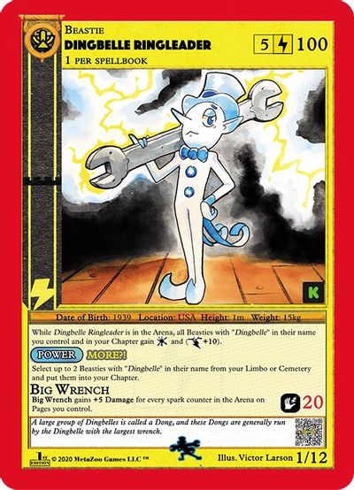 Dingbelle Ringleader (Kickstarter Edition) [Dingbelle Ring Leader Starter Deck] | Total Play