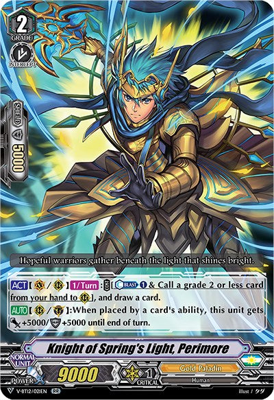 Knight of Spring's Light, Perimore (V-BT12/021EN) [Divine Lightning Radiance] | Total Play