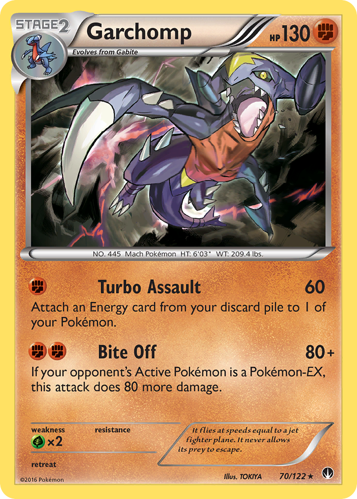 Garchomp (70/122) [XY: BREAKpoint] | Total Play