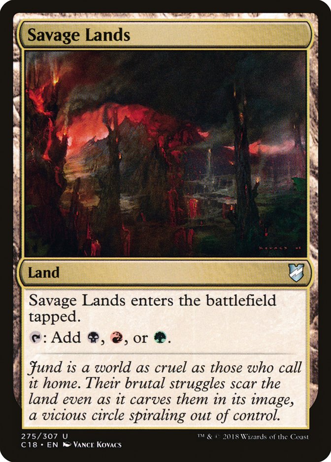 Savage Lands [Commander 2018] | Total Play